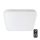 Luminária de teto LED para banheiro com sensor CHIP SAMSUNG LED/18W/230V IP44 4000K 29x29 cm branca + controlo remoto