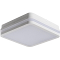 Luminária de teto LED para exterior BENO LED/12/18W/230V 3000/3500/4000K IP65 branca quadrada