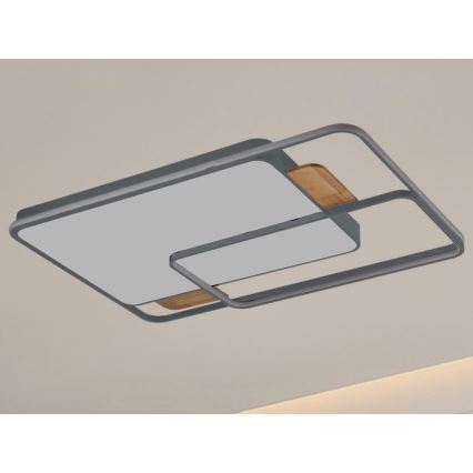 Luminária de teto LED regulável 280W/230V 3000-6500K + comando remoto