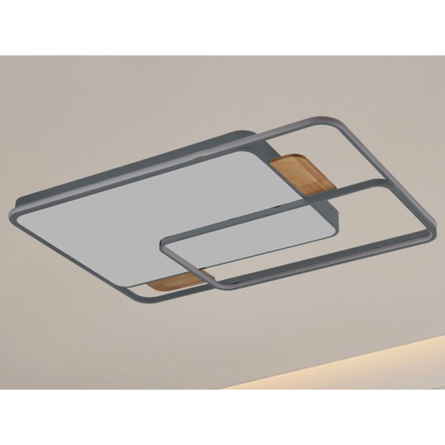 Luminária de teto LED regulável 280W/230V 3000-6500K + comando remoto