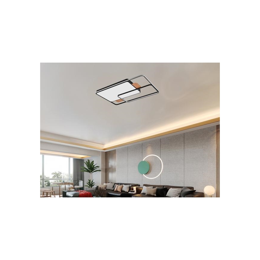 Luminária de teto LED regulável LED/280W/230V 3000-6500K + controlo remoto
