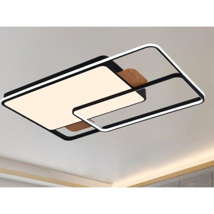Luminária de teto LED regulável LED/280W/230V 3000-6500K + controlo remoto