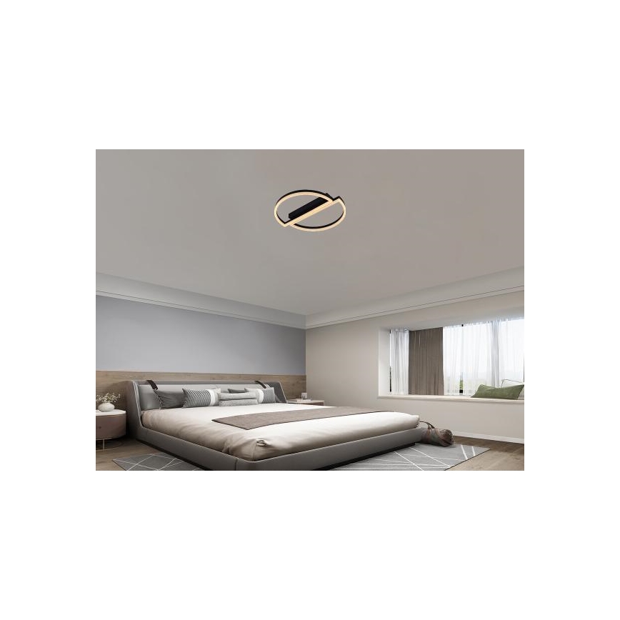 Luminária de teto LED regulável LED/55W/230V 3000-6500K + comando remoto