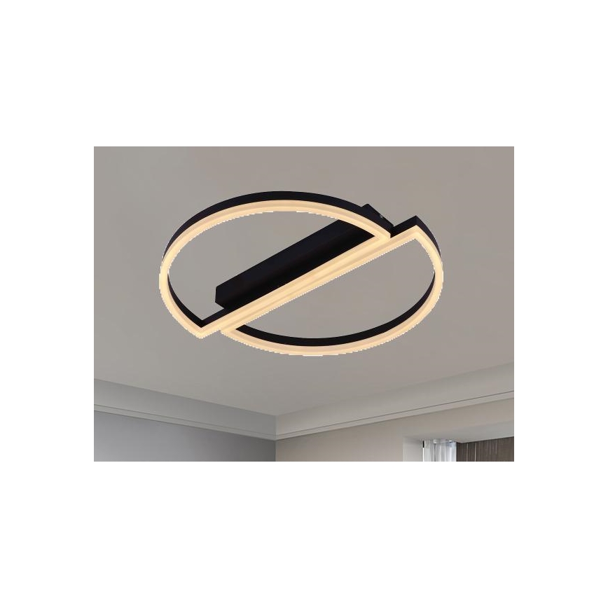 Luminária de teto LED regulável LED/55W/230V 3000-6500K + comando remoto