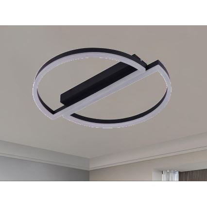 Luminária de teto LED regulável LED/55W/230V 3000-6500K + comando remoto