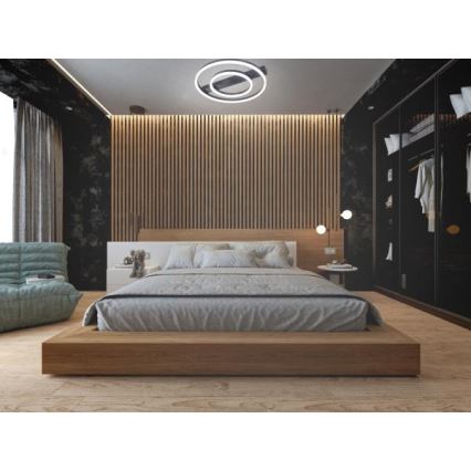 Luminária de teto LED regulável LED/60W/230V 3000-6500K + comando remoto