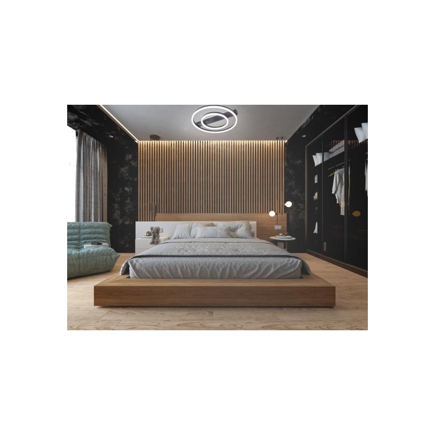 Luminária de teto LED regulável LED/60W/230V 3000-6500K + comando remoto