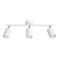 Luminária de teto LEMMI 3xGU10/40W/230V branca
