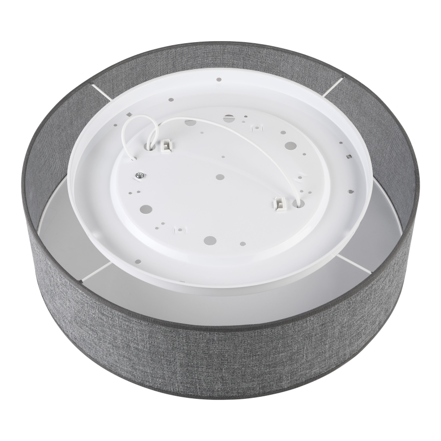 Luminária de teto SIRJA 2xE27/15W/230V, Ø 45 cm, cinzenta
