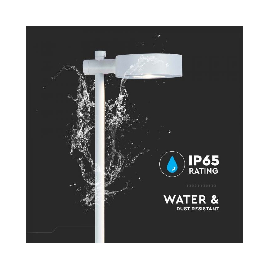 Luminária exterior LED/7W/230V 4000K IP65 branca