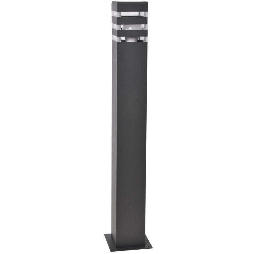 Luminária exterior LED RGBW regulável TEKSAS 1xE27/12W/230V 2700-6500K Wi-Fi 74 cm IP44 antracite