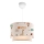 Luminária infantil CANDY 1xE27/40W/230V branca/multicolor
