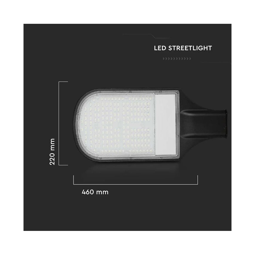 Luminária de Rua LED SAMSUNG CHIP LED/100W/230V 6400K IP65