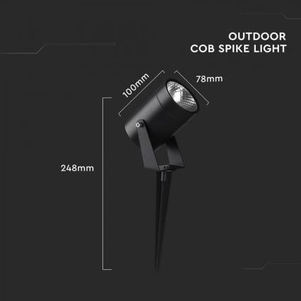 Luminária LED para exterior 10W/230V 3000K IP65