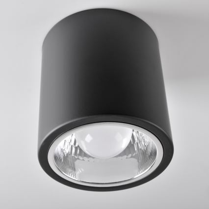 Luminária LED RGBW JUPITER dimerizável 1xE27/6,5W/230V 2700-6500K Wi-Fi diâmetro 13 cm preta