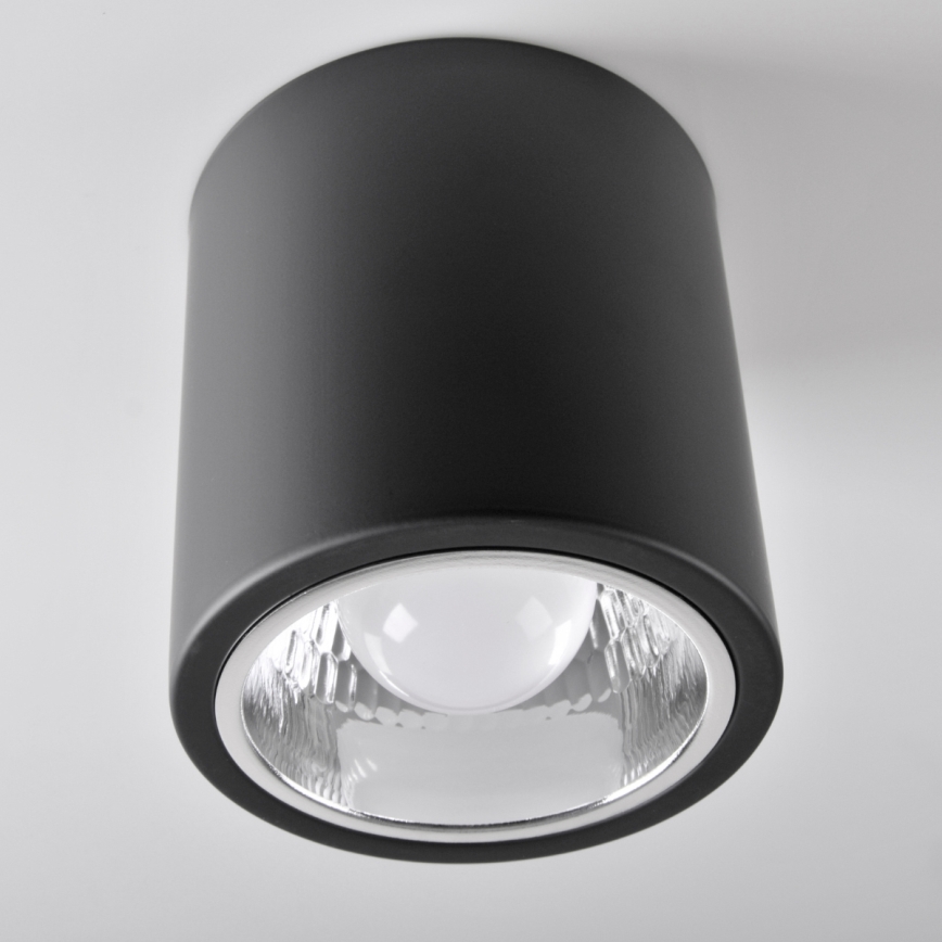 Luminária LED RGBW JUPITER dimerizável 1xE27/6,5W/230V 2700-6500K Wi-Fi diâmetro 13 cm preta