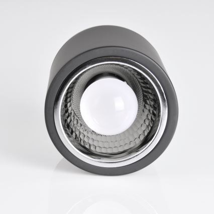 Luminária LED RGBW JUPITER dimerizável 1xE27/6,5W/230V 2700-6500K Wi-Fi diâmetro 13 cm preta