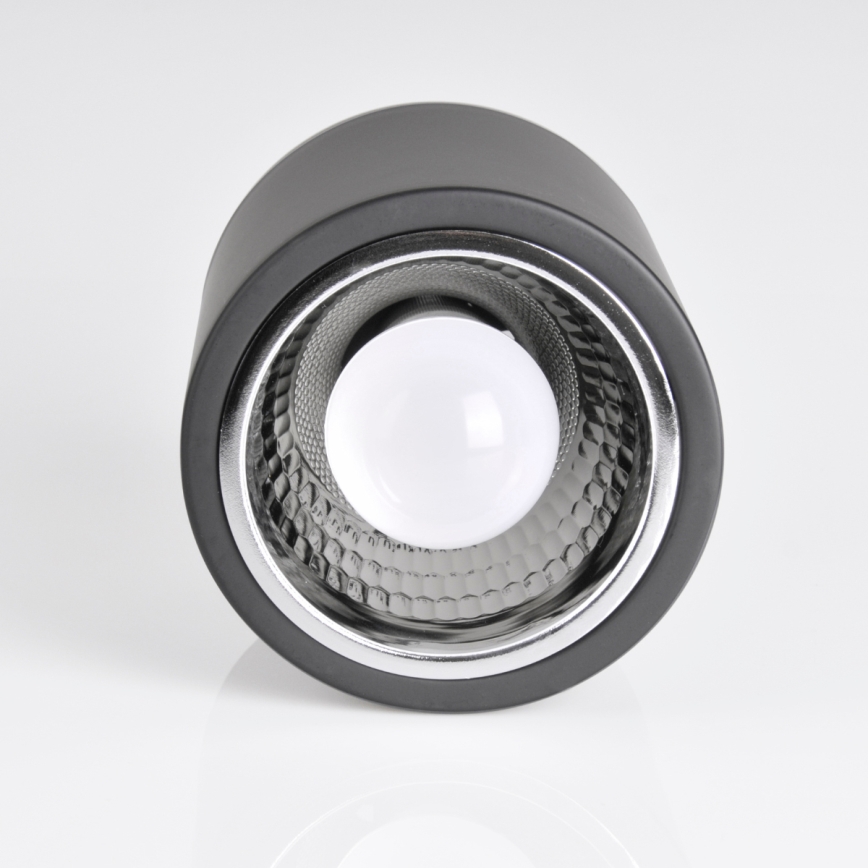 Luminária LED RGBW JUPITER dimerizável 1xE27/6,5W/230V 2700-6500K Wi-Fi diâmetro 13 cm preta