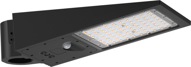 Luminária solar de rua LED dimerizável com sensor STREET LED/30W/9,6V 3000/4000K 6000 mAh IP65 + controlo remoto