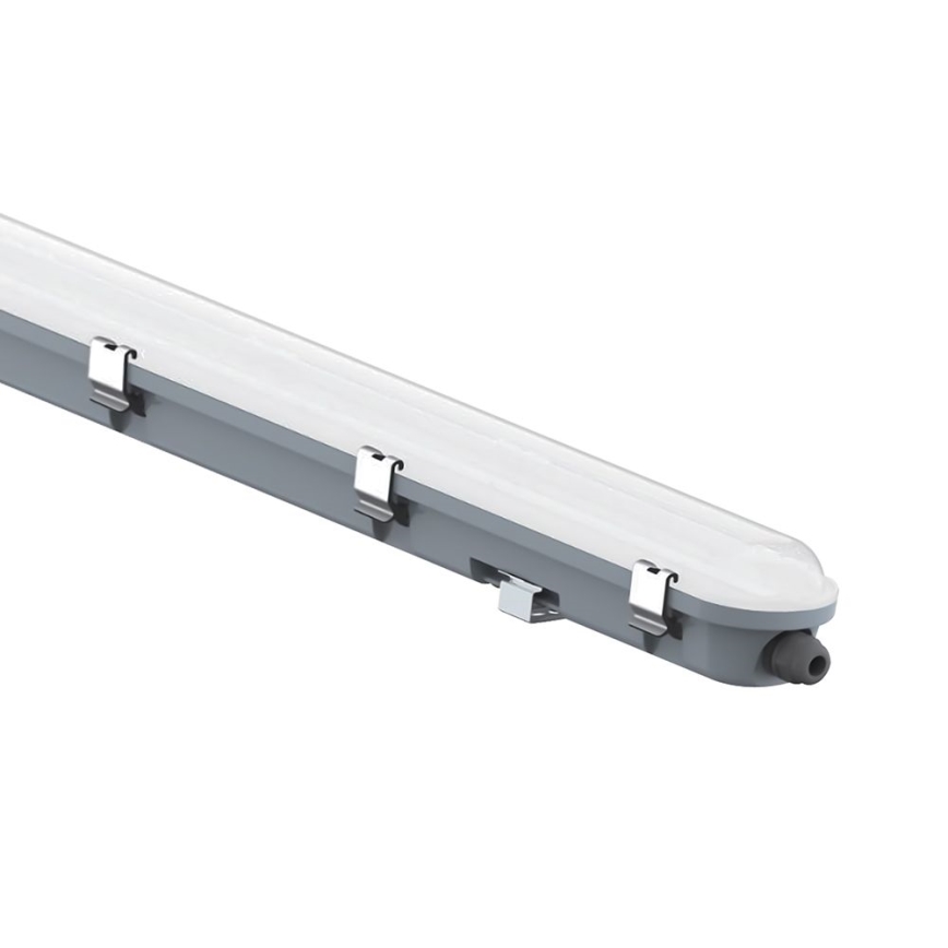 Luminária LED técnica tubular com sensor de movimento e de crepúsculo LED/48W/230V IP65 6500K 150 cm
