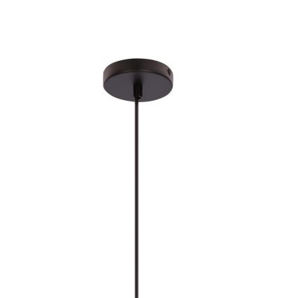 Lustre com cabo AFRICA 1xE27/40W/230V Ø 40 cm castanho/creme