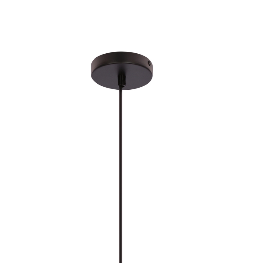 Lustre com cabo AFRICA 1xE27/40W/230V Ø 40 cm castanho/creme
