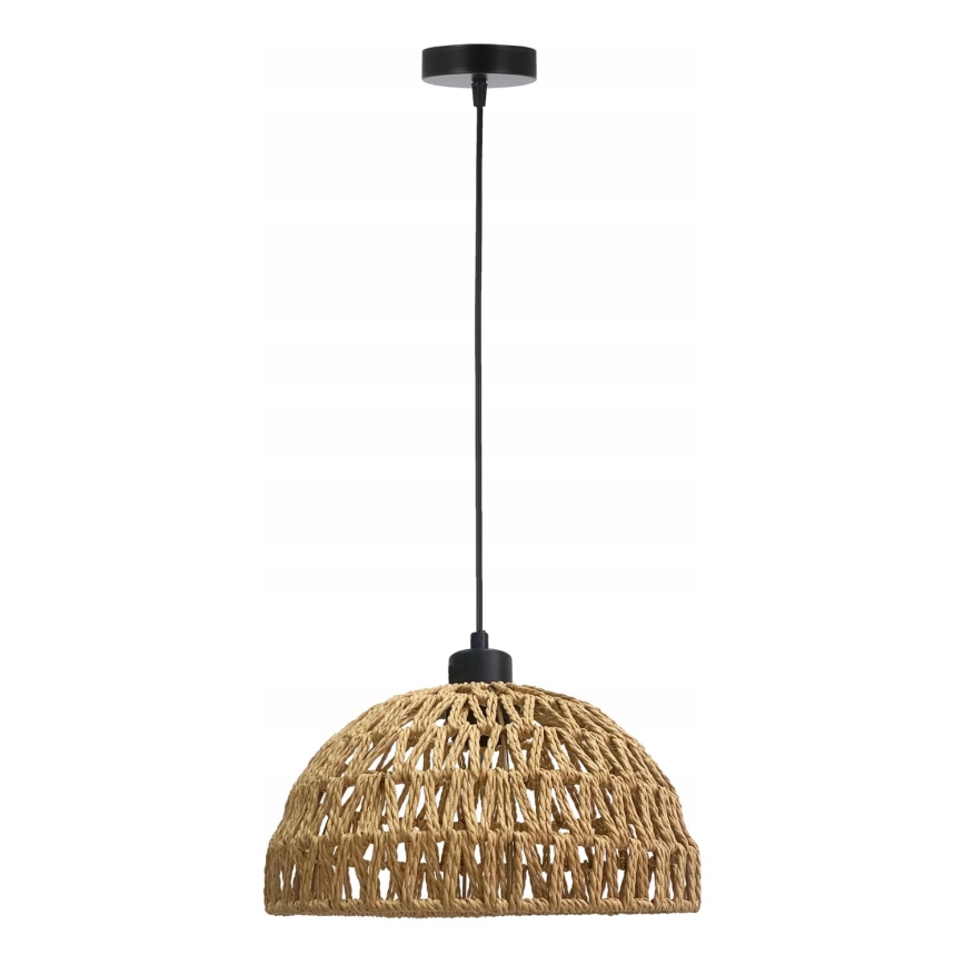 Lustre com cabo BALLI 1xE27/40W/230V bege