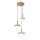 Lustre com cabo CHITA 3xG9/5W/230V dourado