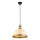 Lustre com cabo MONZA 1xE27/40W/230V Ø 29 cm creme/bronze