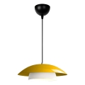 Lustre com cabo MOONLIGH 1xE27/40W/230V amarelo