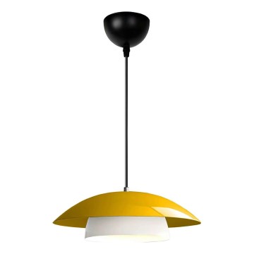 Lustre com cabo MOONLIGH 1xE27/40W/230V amarelo