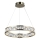 Lustre de cristal LED dimerizável suspenso por cabo ENRIQUE LED/40W//230V 3000-6000K Ø 60 cm + comando remoto
