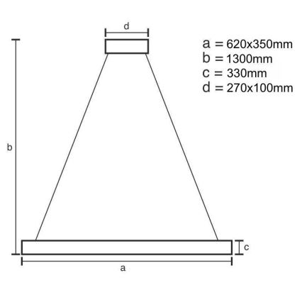 Lustre de cristal LED regulável em cabo LED/70W/230V 3000-6500K + comando à distância