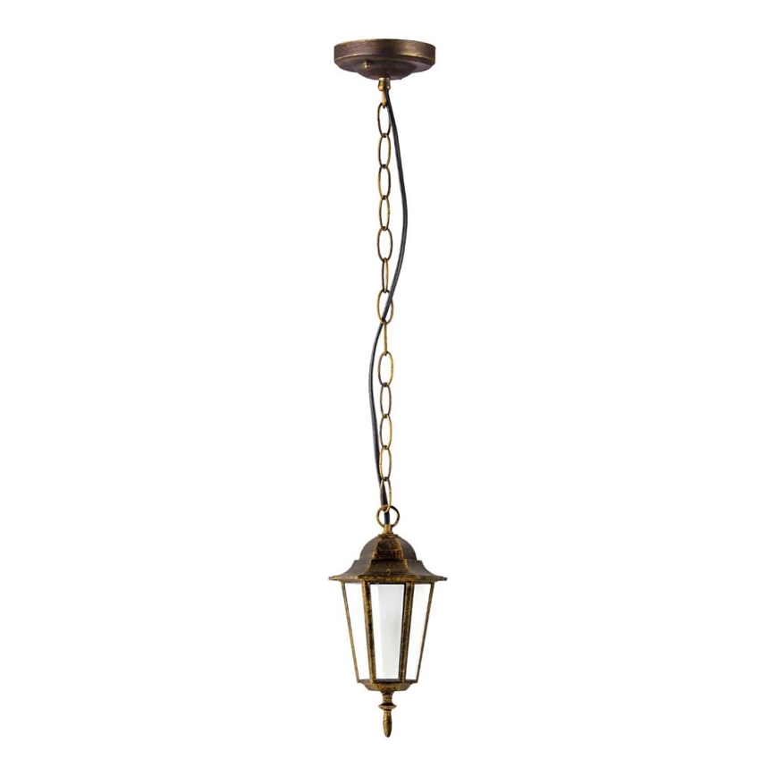 Lustre de exterior 1xE27/60W/230V pátina