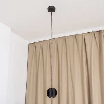 Lustre de suspensão em cabo GAMBIT 1xGU10/10W/230V preto