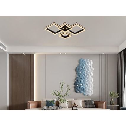 Lustre de tecto dimmável LED/175W/230V 3000-6500K + comando à distância