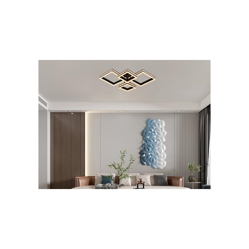 Lustre de tecto dimmável LED/175W/230V 3000-6500K + comando à distância
