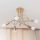 Lustre de tecto fixo OXFORD 5xE27/15W/230V dourado