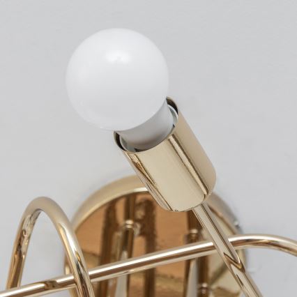 Lustre de tecto fixo OXFORD 5xE27/15W/230V dourado