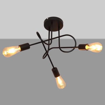 Lustre de tecto infantil OXFORD 3xE27/15W/230V