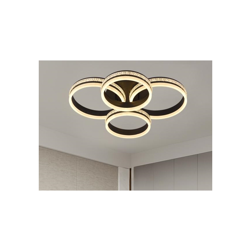 Lustre de tecto LED dimerizável aplicado 150W/230V 3000-6500K + controlo remoto
