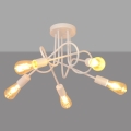Lustre de teto infantil OXFORD 5xE27/15W/230V branco