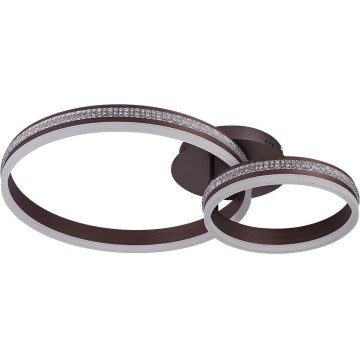 Lustre de teto LED dimerizável de sobrepor LED/110W/230V 3000-6500K + controlo remoto
