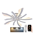 Lustre de teto LED dimmerizável LED/55W/230V 3000-6500K com controlo remoto