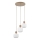 Lustre em cabo BALLO 3xE14/10W/230V bege