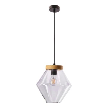 Lustre em cabo BRELS 1xE27/40W/230V, transparente