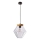 Lustre em cabo BRELS 1xE27/40W/230V, transparente
