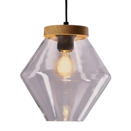 Lustre em cabo BRELS 1xE27/40W/230V, transparente