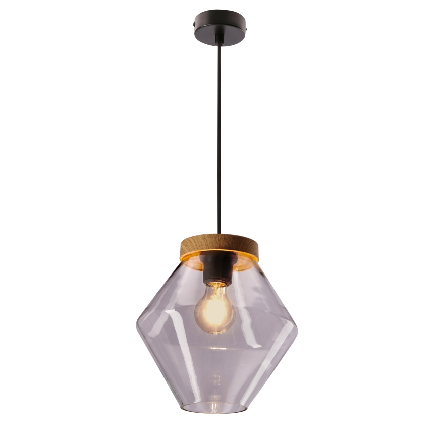 Lustre em cabo BRELS 1xE27/40W/230V, transparente