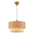 Lustre em cabo ECHO 1xE27/60W/230V bege